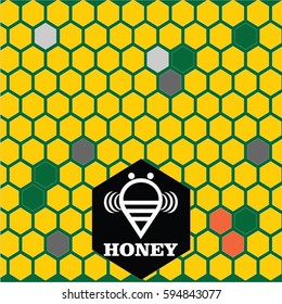 honey vector 