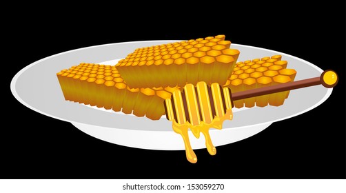 honey vector art