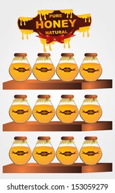 honey vector art