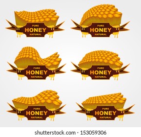 honey vector art