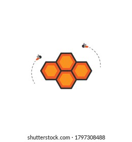 honey vector design template illustration