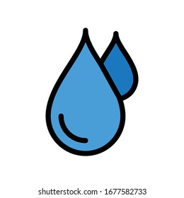 icono de color plano vectorial de miel 