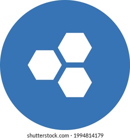 honey vector glyph color icon