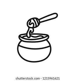 Honey vector icon