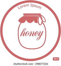 Honey vector icon