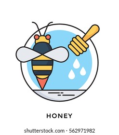 Honey Vector Icon