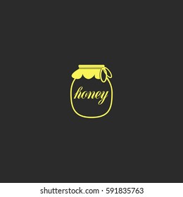 Honey vector  icon.