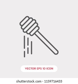 Honey vector icon, bee symbol
