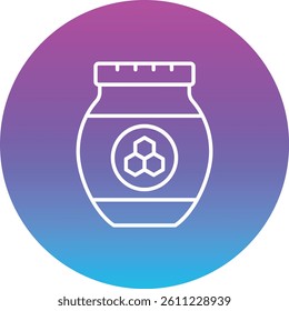 Honey vector icon. Can be used for printing, mobile and web applications.