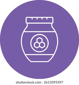 Honey vector icon. Can be used for printing, mobile and web applications.