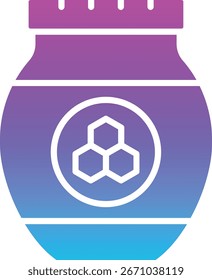 Ícone do vetor de mel. Pode ser usado para impressão, aplicativos móveis e da Web.
