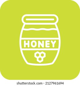Honey Vector Icon Design Illustration