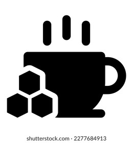 honey vector icon illustration asset