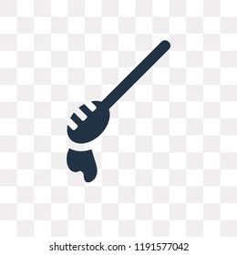 Honey vector icon isolated on transparent background, Honey transparency concept can be used web and mobile