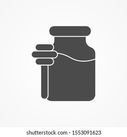 Honey vector icon sign symbol