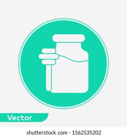 Honey vector icon sign symbol
