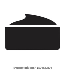 Honey vector icon.Black vector icon isolated on white background honey.