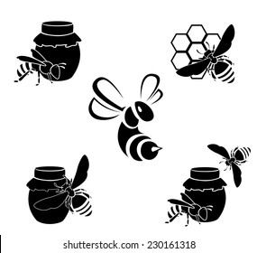 Honey vector icons