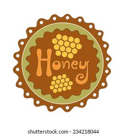 Honey vector illustration