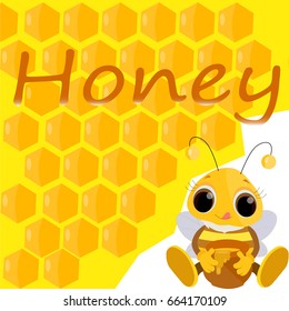 Honey vector illustration
