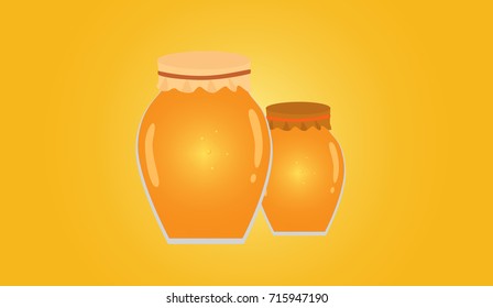 Honey vector illustration.