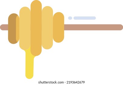 Honey Vector illustration icon in trendy flat style isolated on white background