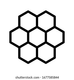 honey vector thin line icon 