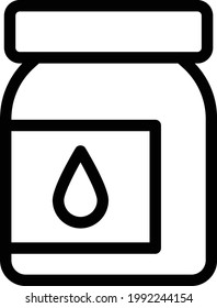 honey vector thin line icon