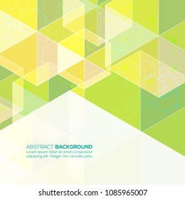 Honeycomb abstract pastel color vector background texture.