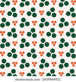 Fondo de ilustración vectorial de patrón repetitivo multicolor de moda adorable panal de abeja
