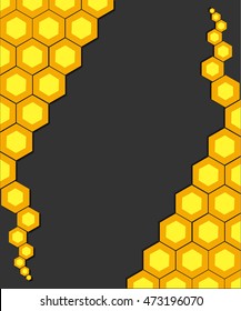 honeycomb, background