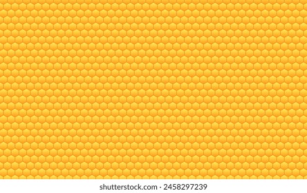Honeycomb background icon. Flat Style. Vector illustration