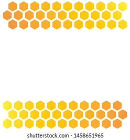 Honeycomb background ilustration  vector template