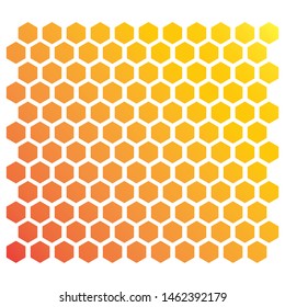 Honeycomb background ilustration  vector template