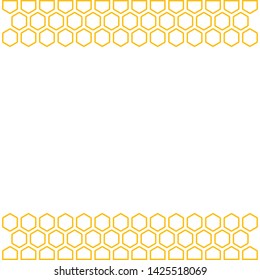 Honeycomb background texture illustration concept design