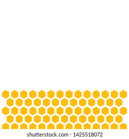 Honeycomb background texture illustration concept design