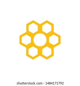 Honeycomb background texture illustration design