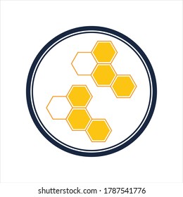 Diseño de la ilustración de la textura de fondo del combo de abeja