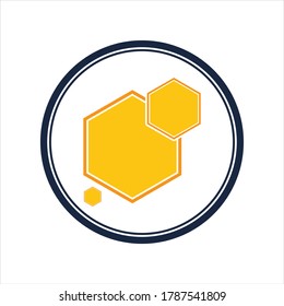 Honeycomb background texture illustration design