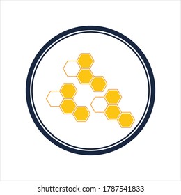 Honeycomb background texture illustration design