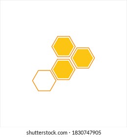 Honeycomb background texture illustration design