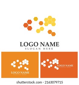 Honeycomb background texture illustration design