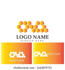 Honeycomb background texture illustration design