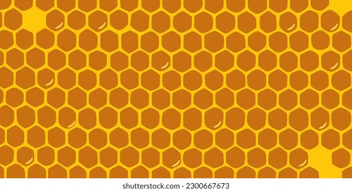 honeycomb background background vector design.