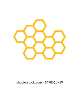 Honeycomb Background. Vector Illustration of Geometric Hexagons Background