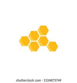 Fondo de Honeycomb. Fondo de ilustración vectorial de las exageraciones geométricas