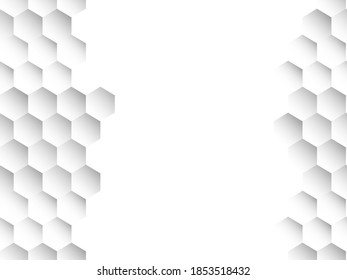 Honeycomb background. Vector stock illustration for poster