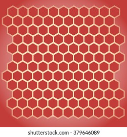 Honeycomb background, wallpaper, pattern, card