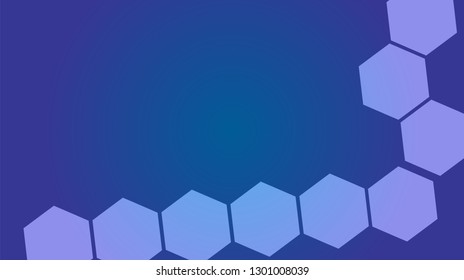 Honeycomb background,gradient Hexagons pattern, vector illustration - Vector