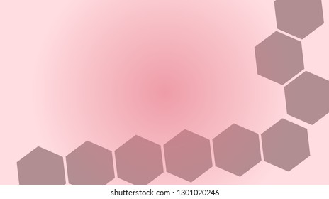 Honeycomb background,gradient Hexagons pattern, vector illustration - Vector